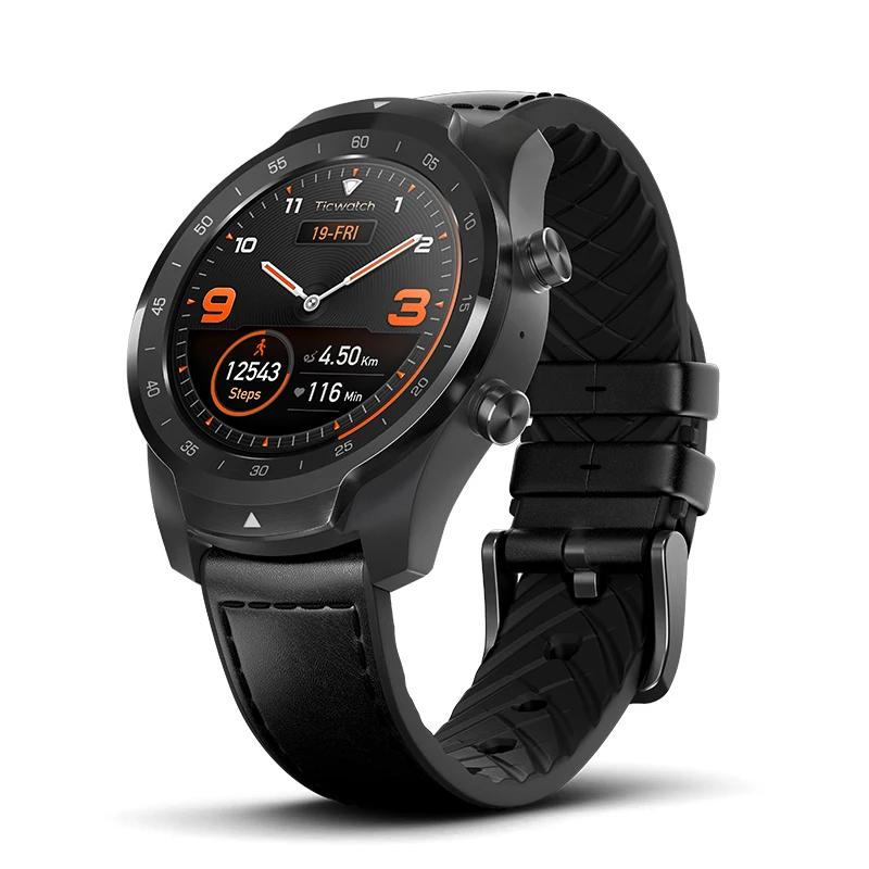 Ticwatch Pro  OS 512M ð, iOS ȵ̵,  ÷,  ,  GPS, IP68  ÷ 